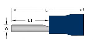 Pre Insulated Pin Terminal